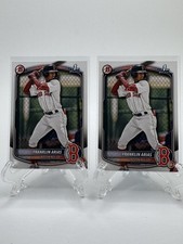 2025 Bowman 1st Prospects Franklin Arias #BP-67 (RC) Red Sox Card Lot Of 2