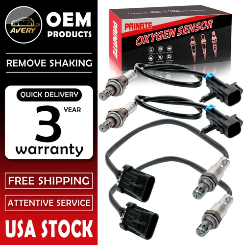 ✅ OEM Upstream + Downstream 4 Oxygen Sensor For Chevy Silverado GMC Sierra 1500