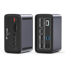 TobenONE MacBook Docking Station Dual 4K 60Hz, 16-in-2 USB C Dockin... Fast Ship