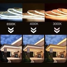 12v 24v Cob Led Strip Light 528ledsm 10mm 5m 14wm Flexible Tape Bar Room Decor 12v 24v Cob Led Strip Light 528ledsm 10mm 5m 14wm Flexible Tape Bar Room Decor