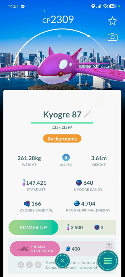 Pokémon GO Chicago background Kyogre | eBay