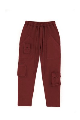 The Rad Black Kids Italian Hunting Pants Maroon-Size Medium