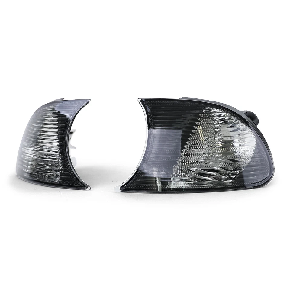 Clignotant Noir Fumee Cristal Optique Convient pour BMW 3er E46 Coupé Cabriolet - Immagine 4 di 4