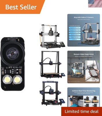 Convenient 3D Printer Monitor: Kobra 3 Camera with Easy Installation & Support