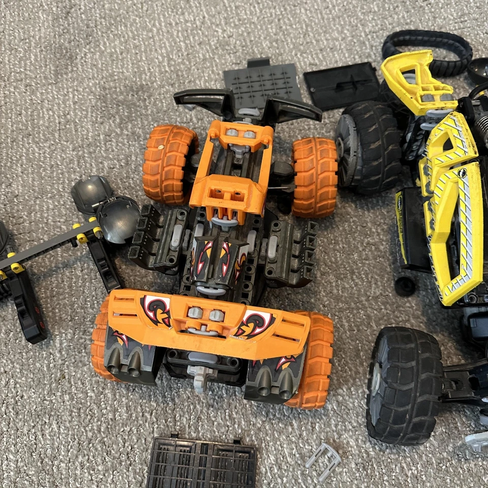 Lego Racer 2003 RC Car Lot of 2 Dirt Crusher Incomplete - Image 2 of 4