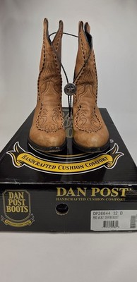 Dan Post DP 26644 Phoenix Walnut Brown Leather Western Cowboy Boots Men's 12D