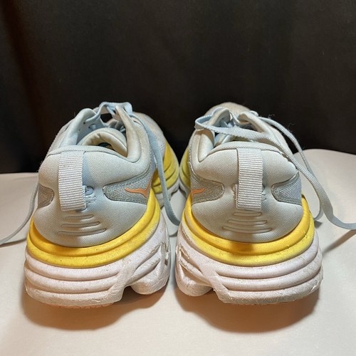 Hoka One One Bondi 8 Women's Running Shoes Athletic Sneakers Size 7B Blue - Picture 3 of 6