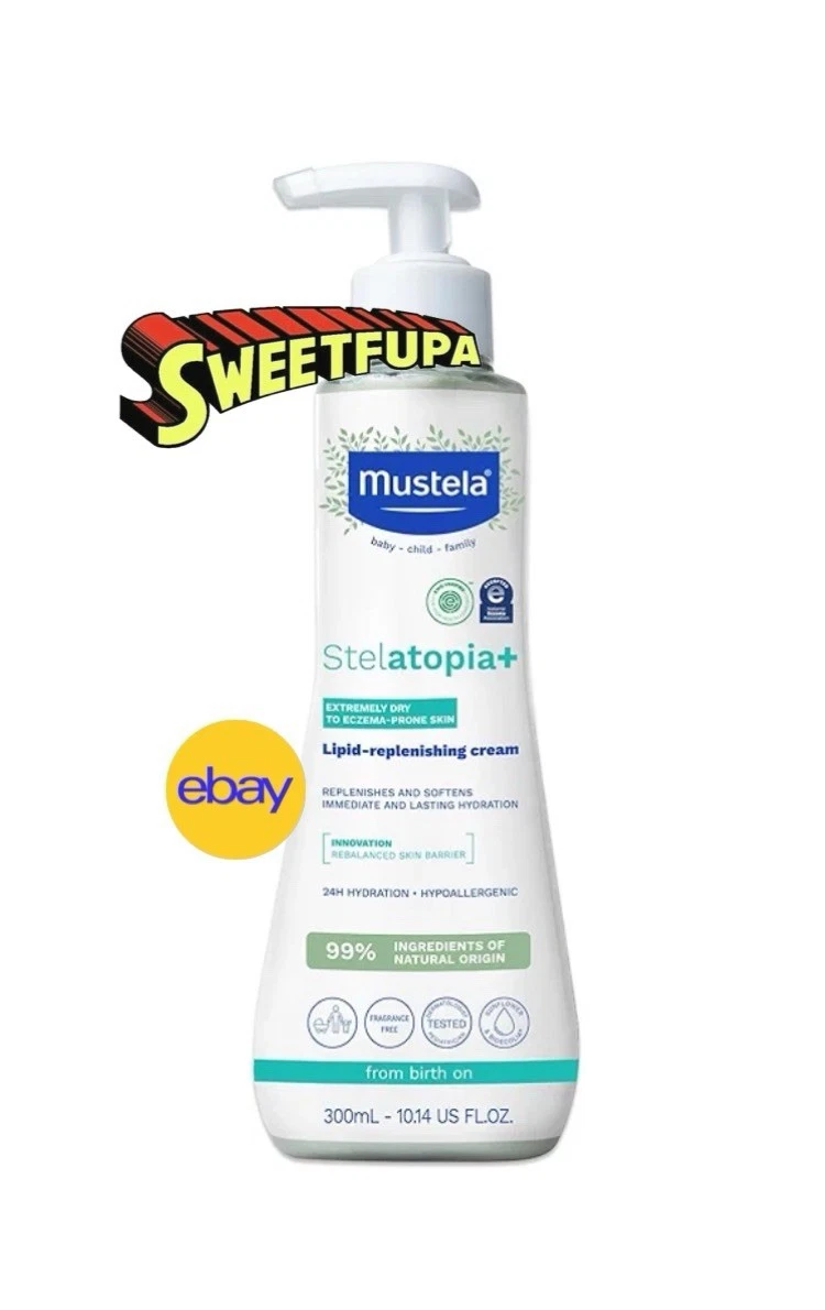 Stelatopia+ Lipid-Replenishing Cream Moisturizer Eczema-Prone Skin 10.14 Fl oz