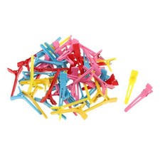 50pcs Barber Sectioning Clips Duckbill Fixing Hairpins