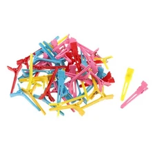 50pcs Barber Sectioning Clips Duckbill Fixing Hairpins