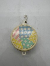 Vintage Dolly Inc Baby Crib Mobile Wind Up Musical Box Toy Part 4"