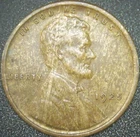 1925- P Lincoln Wheat Cent Monster Woody, Woodie,Improper Alloy Mix Error Penny.