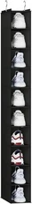 10 Shelves Shoe Space Saver Hanging Storage Closet Organizer Hanger Rack Shelf