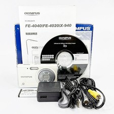 OLYMPUS FE-4020 Compact Digital Camera Tested Working Seller Japan