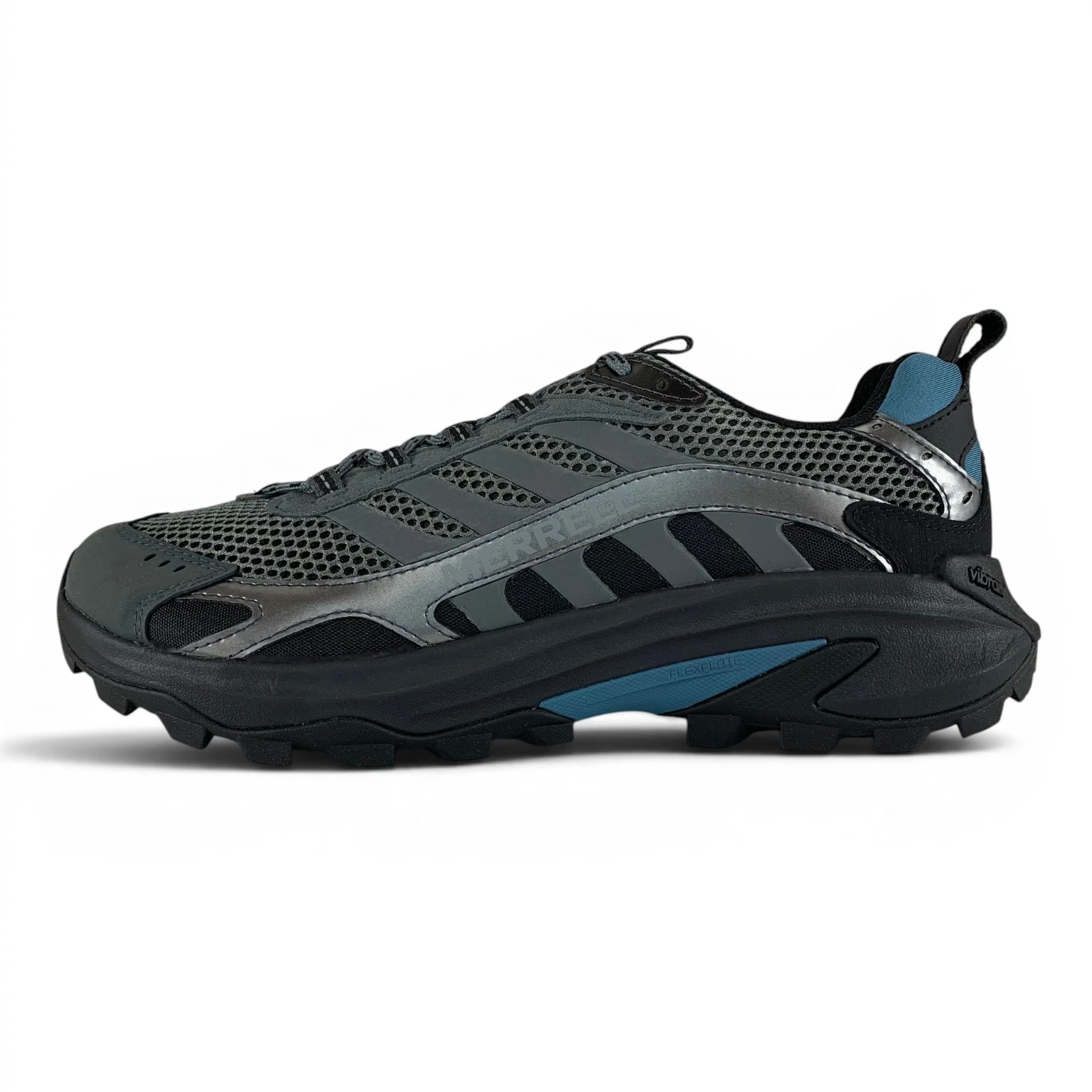Merrell Moab Speed 2 Vent 2K SE Alloy Black Blue Men Trail Hiking Shoes J006975
Opens in a new windo