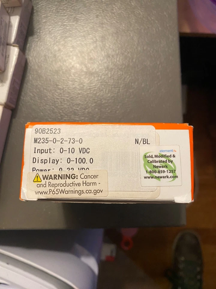 Medidor de panel digital Simpson M235-0-2-73-0 Foto 2 de 2