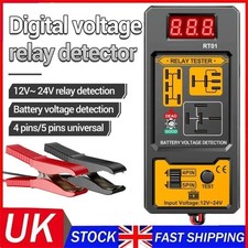 Universal Electronic Automotive Relay Tester For Car Auto Battery Check 12V UK