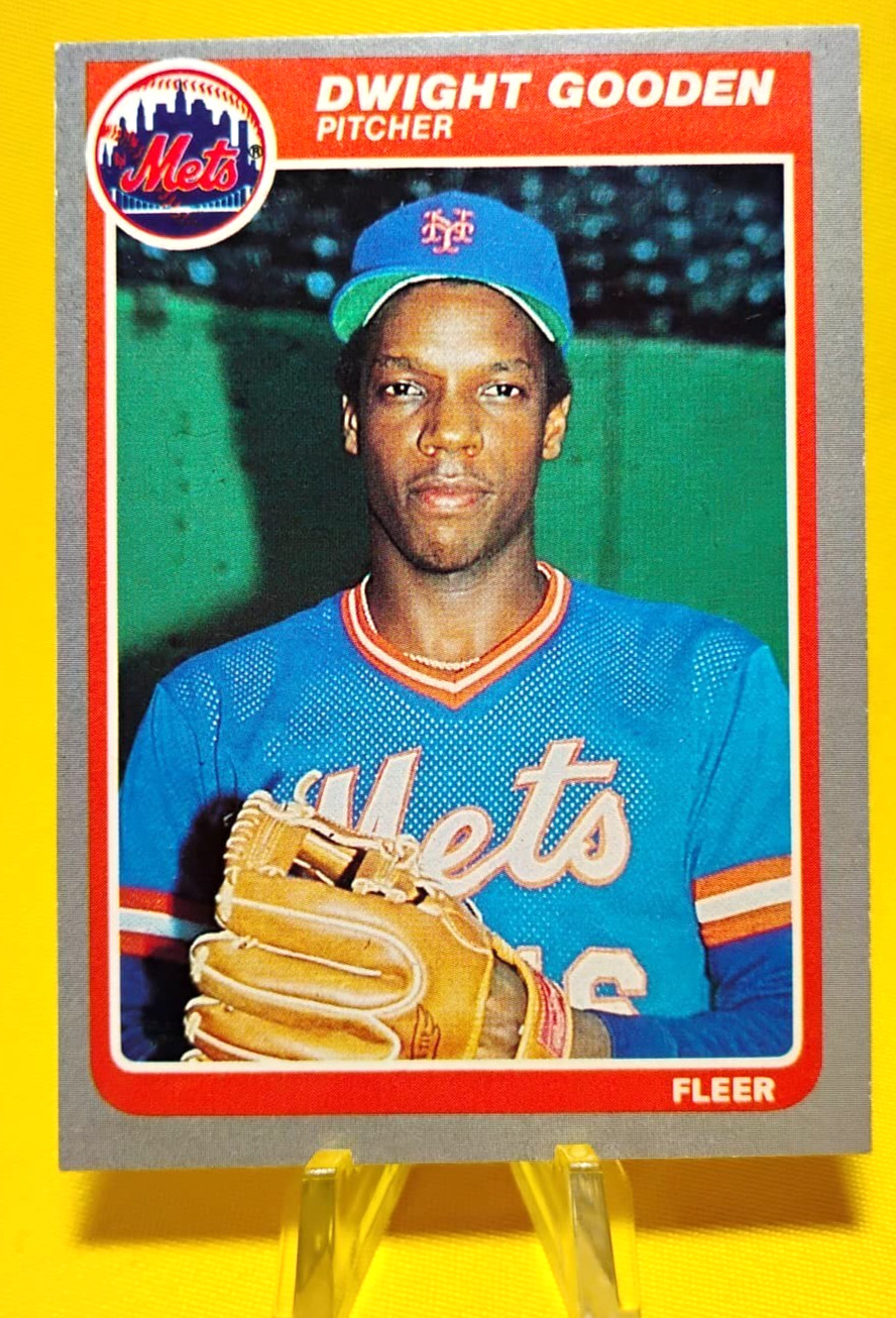 1985  Fleer Baseball #82 Dwight Gooden (Mets) 2nd Year