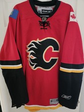 Calgary Flames Reebok Premier NHL Ice Hockey Jersey XXL