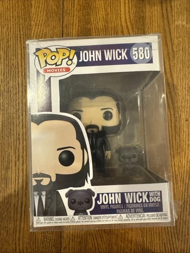 John Wick with Dog Funko Pop Movies Vinyl Figure #580
