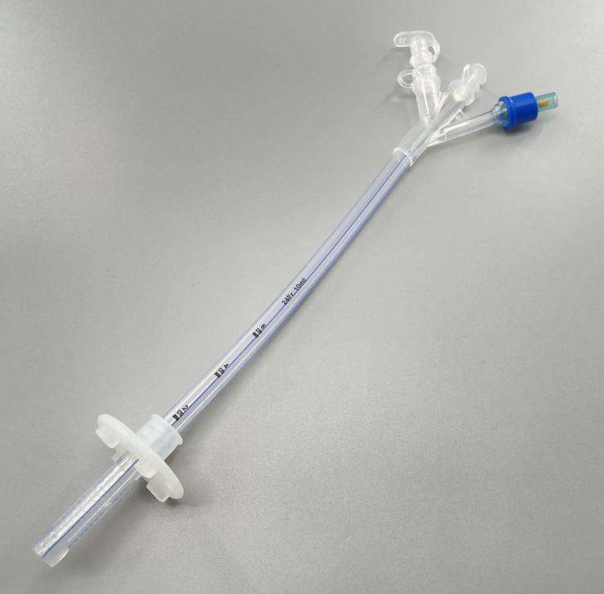 Tubo de gastrostomía de silicona desechable suave tubos de alimentación PEG médicos 24FR 22Fr