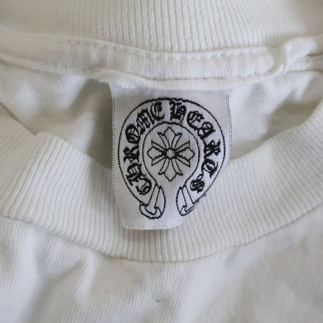 CHROME HEARTS Old Malibu Print Short Sleeve T-shirt Top White Used 2a9f91c490598 thumbnail 7