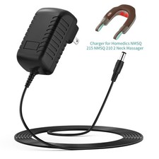AC/DC Power Adapter Charger Cord for Homedics NMSQ 215 NMSQ 210 2 Neck Massager