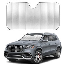 Econour Accordion Foldable Windshield Sun Shade Premium Reflective Sun Visor F Econour Accordion Foldable Windshield Sun Shade Premium Reflective Sun Visor F