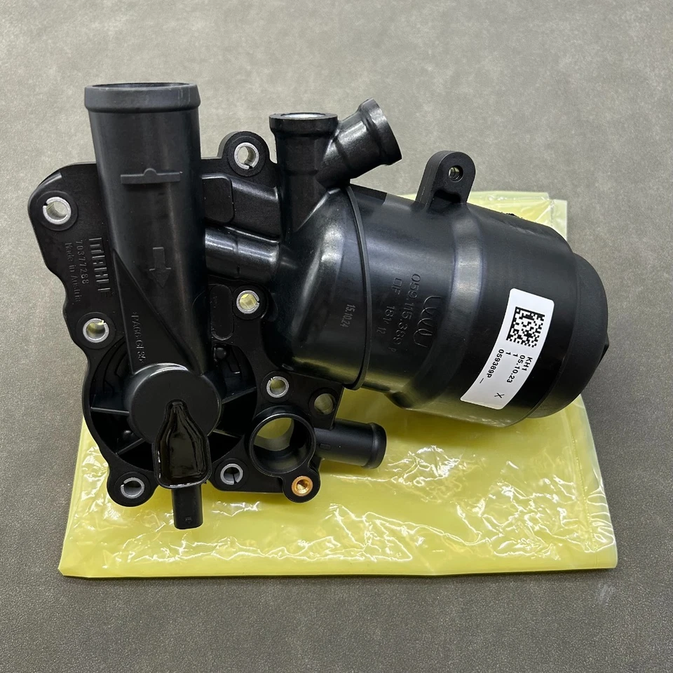 Engine Oil Filter Housing For 13-16 Audi Q5 Q7 A6 A7 Quattro 3.0L 059115389P US - Изображение 4 из 4