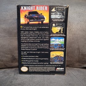 Knight Rider Nintendo NES completo di scatola CIB