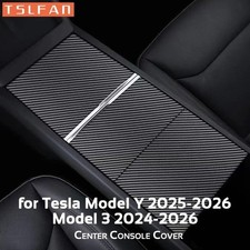TPU Center Console Protector for Tesla Model 3/Y 2024-2026