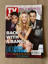 Vintage television - "Australian TV Week" Jan 12 Jennifer Lopez Big Bang Theory