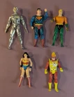 Vintage Kenner Super Powers DC Comics Action Figure Lot of 5
