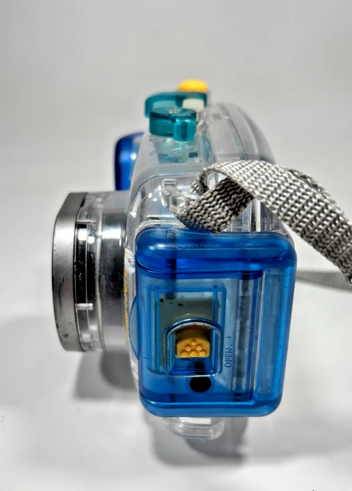 Estuche impermeable para cámara digital Canon WP-DC17 40M 130Ft plástico transparente bajo el agua Foto 4 de 4