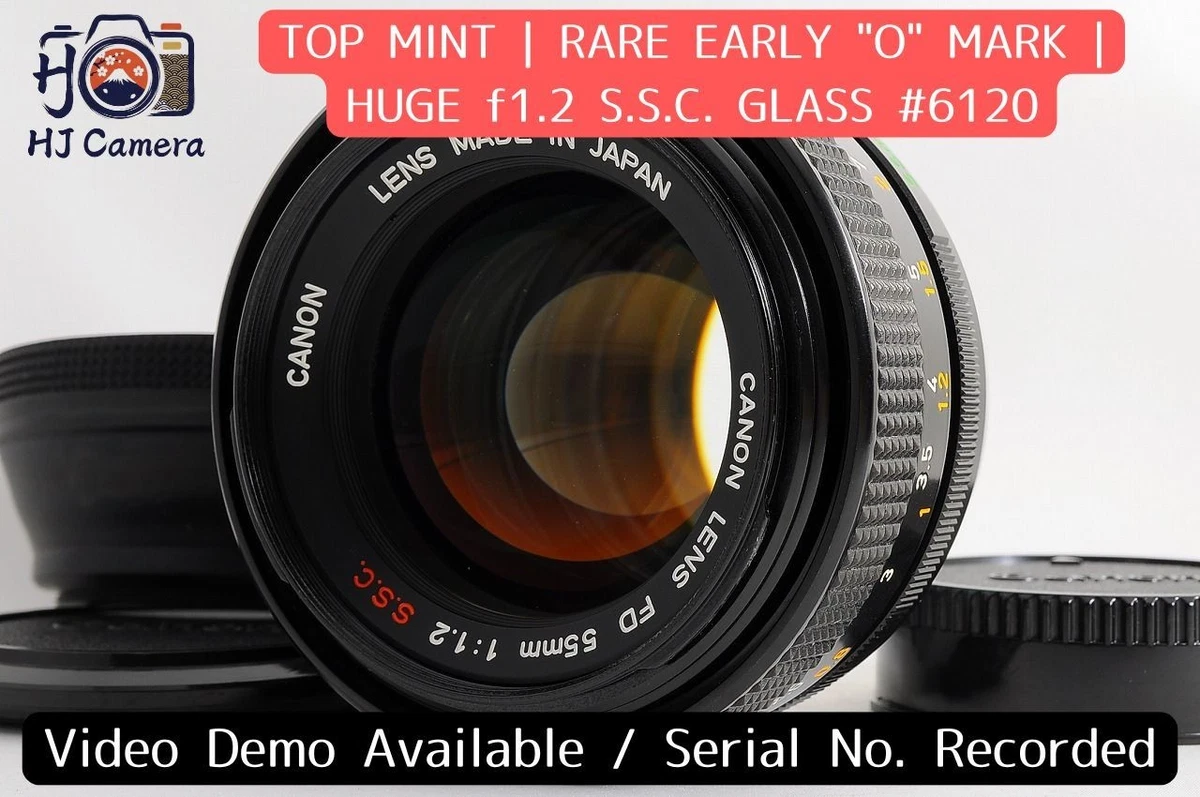 Canon FD f/1.2 Camera Lenses 55mm Focal for sale - eBay