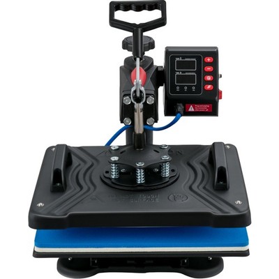 900W Heat Press 12x15in Clamshell Sublimation Transfer Printer for T-Shirt