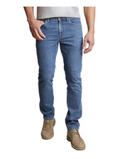 English Laundry Men's Harrow Straight Fit Jean Cotton Blue Size 40x32