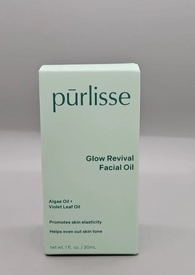 {D19} Purlisse Glow Revival Facial Oil 30 ml   Radiant Lightweight Hydration NEW