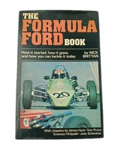 THE FORMULA FORD BOOK By Nick Brittan (Hardcover 1977 First Edition)