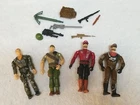 Vintage 1994 Sgt. Savage GI Joe Lot~  4 Figures With Some Accessories Nice