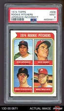 1974 Topps #608 Bob Apodaca Rookie Pitchers ERR PSA 9 - MINT