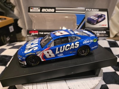 Kyle Busch #8 2026 Lucas Oil 1:24 Nascar Diecast