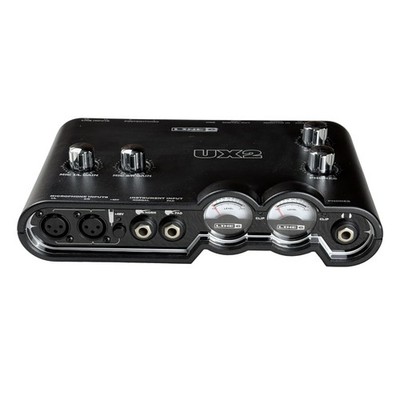 Line 6 Guitar Bass Vocal POD Studio UX2 Digital Recording Audio Interface TESTED
