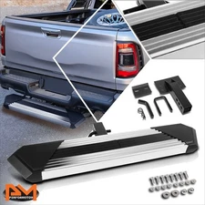 35"L X 6.25"W Fit 2" Receiver Trailer Tow Hitch Step Bar w/Pleated Pad+Bracket