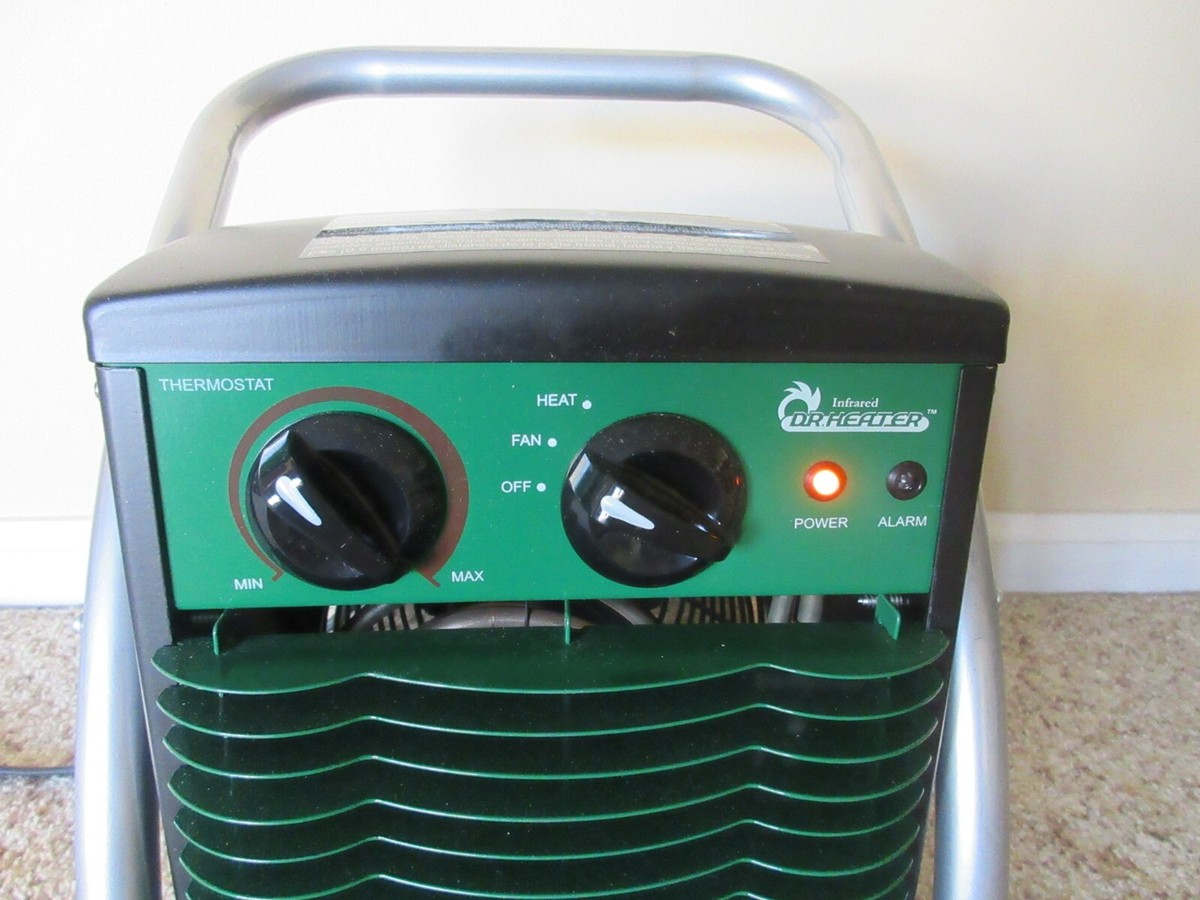 Dr. Heater DR218 1500W Infrared Fan Forced Greenhouse Garage Heater. w/  orig Box | eBay