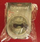 Farberware Professional Sink Strainer,Fits Standard Sinks Stainless Steel/ Black