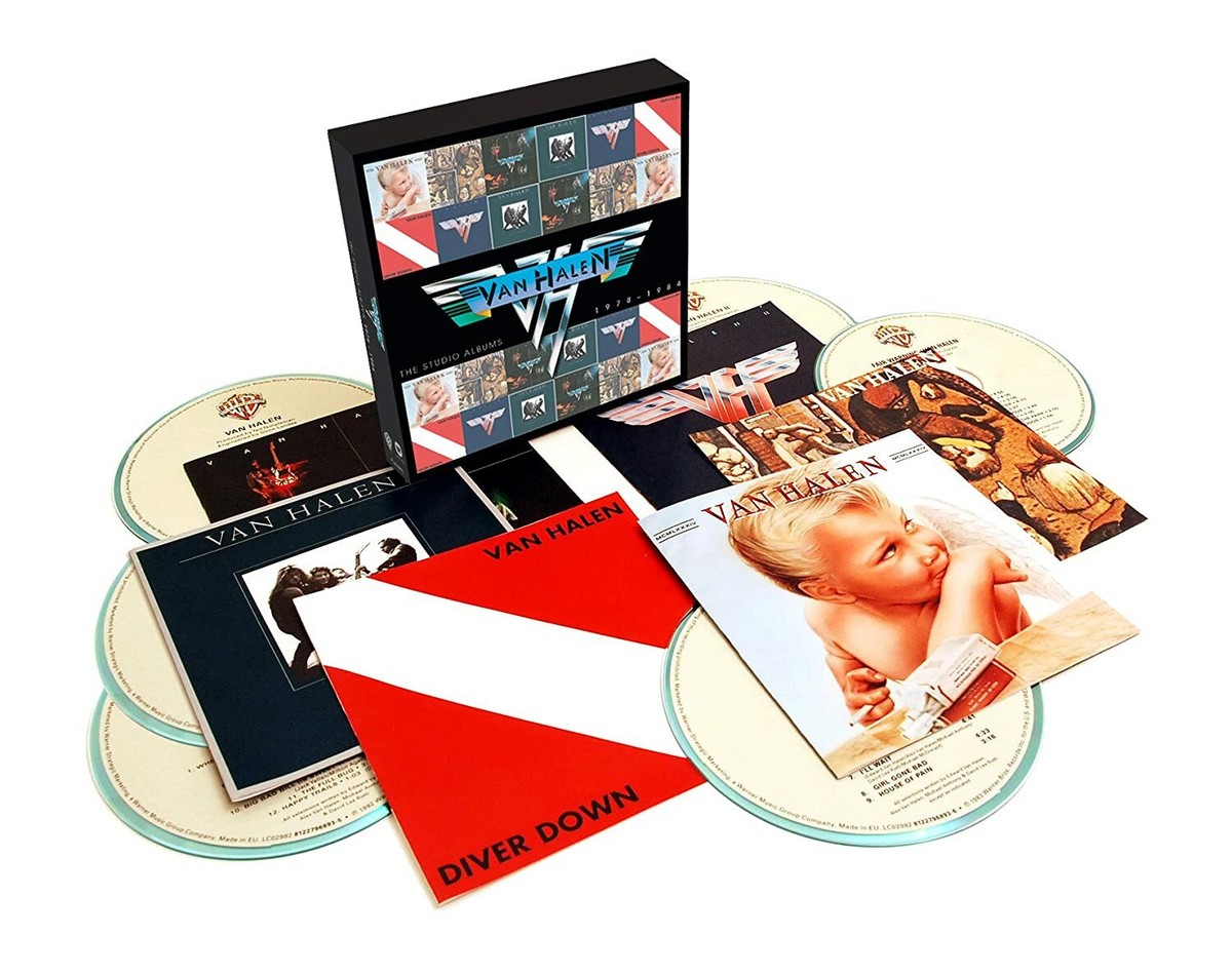 Van Halen **The Studio Albums 1978-1984 **BRAND NEW 6 CD SET