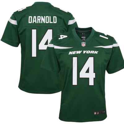 CAMISETA NIKE MODELO GAME JERSEY NFL DE LOS JETS Nº14 VERDE TALLA XS