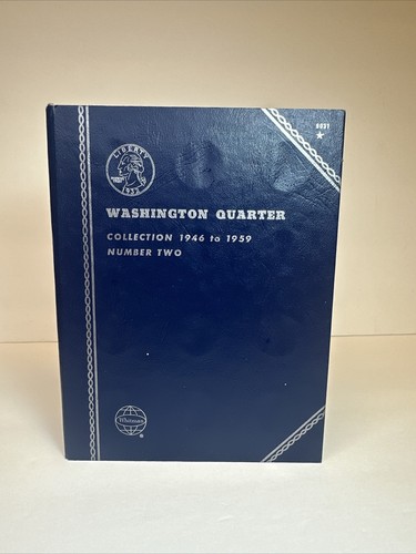 Pre Owned Whitman Quarter Dollar 1946-1959 Folder #9031 Used Empty No Coins GUC