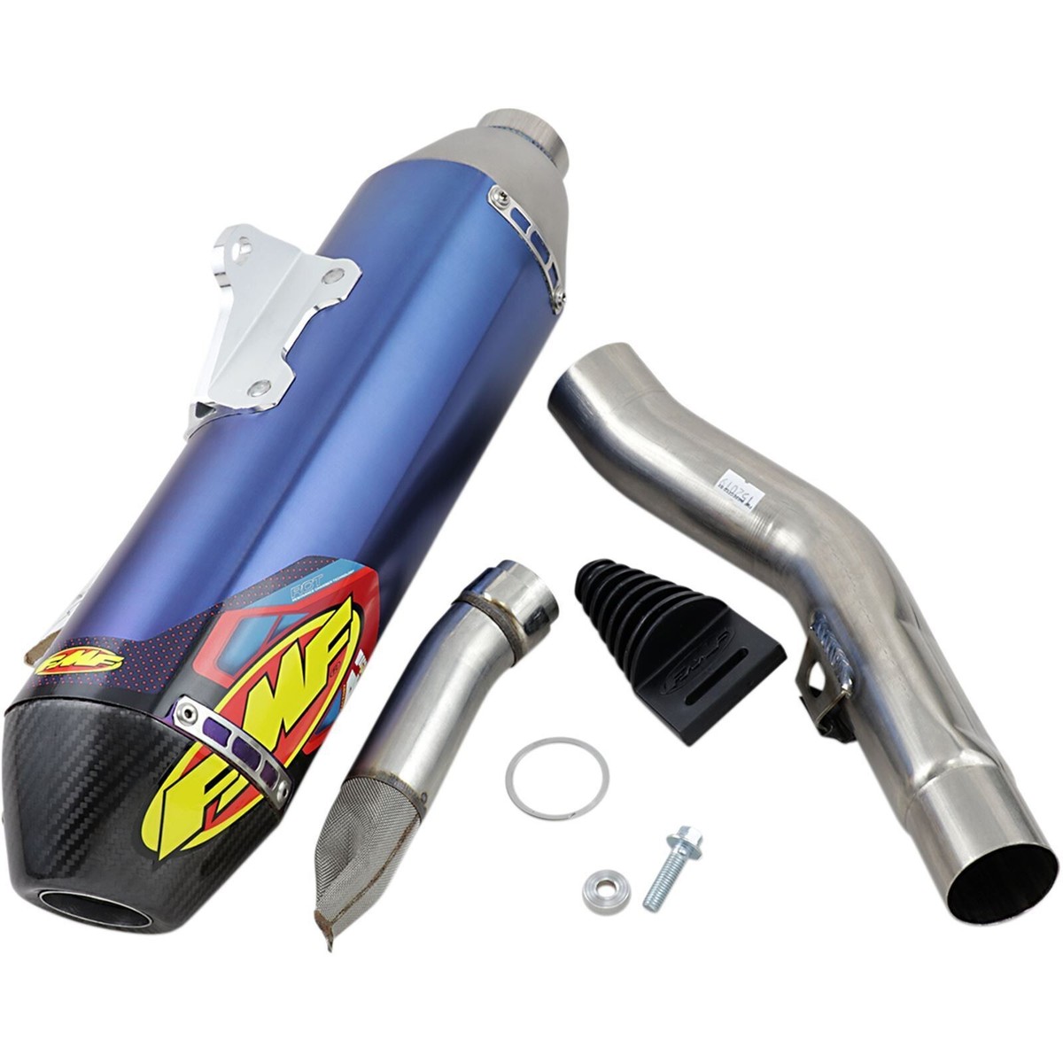 FMF Factory 4.1 Titanium/Carbon Slip-On Exhaust Pipe Suzuki RMZ